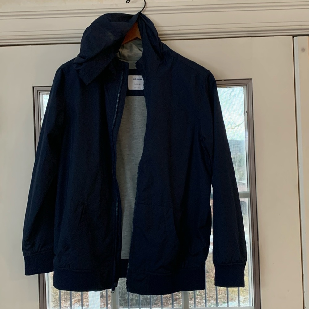 Old Navy boys rain jacket